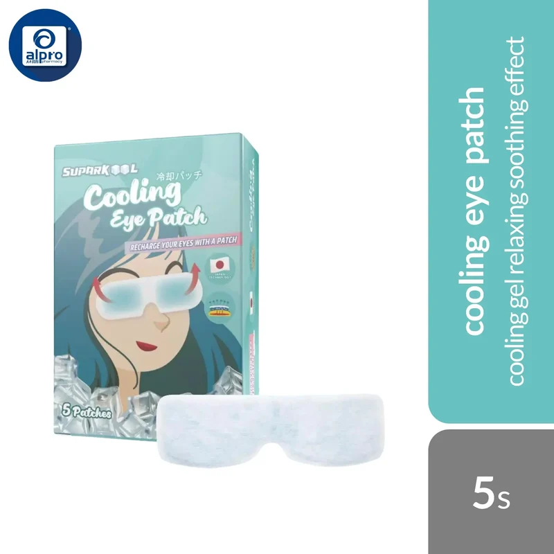 Suparkool Cooling Eye Patch 5s | Cooling Gel Relaxing Soothing Effect