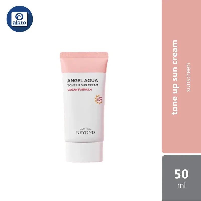 Beyond Angel Aqua Tone Up Sun Cream 50ml | With Primer