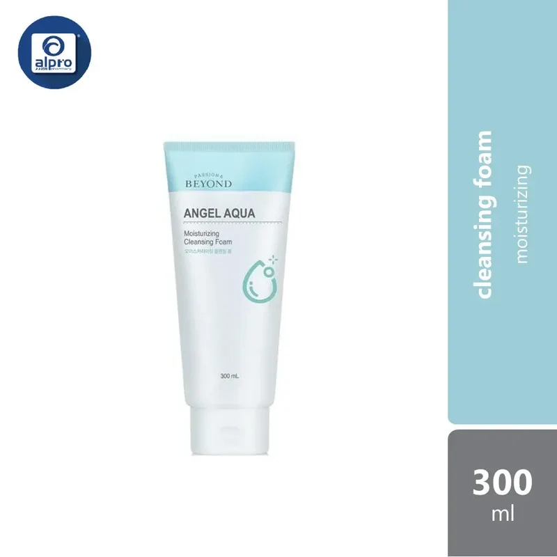Beyond Angel Aqua Moisture Cleansing Foam 300ml | Moisturizing Finish
