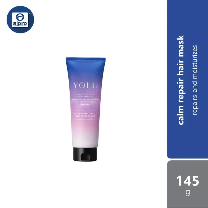 YOLU Calm Night Repair Gel Hair Mask 145g | With Collagen