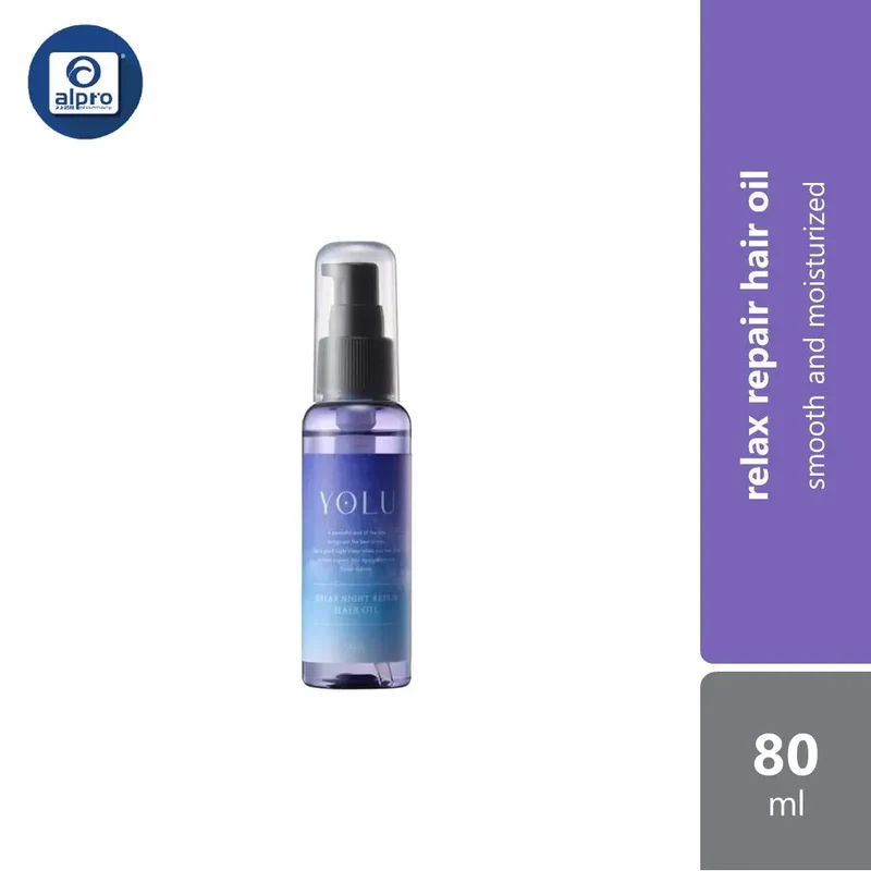YOLU Relax Night Repair Hair Oil 80ml | Premuim Ingedients