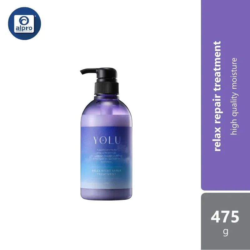 YOLU Relax Night Repair Treatment 475g | Shields from Dryness