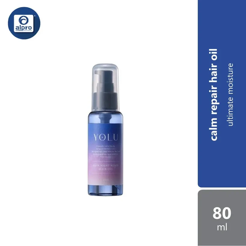YOLU Calm Night Repair Hair Oil 80ml | Ultimate Moisture