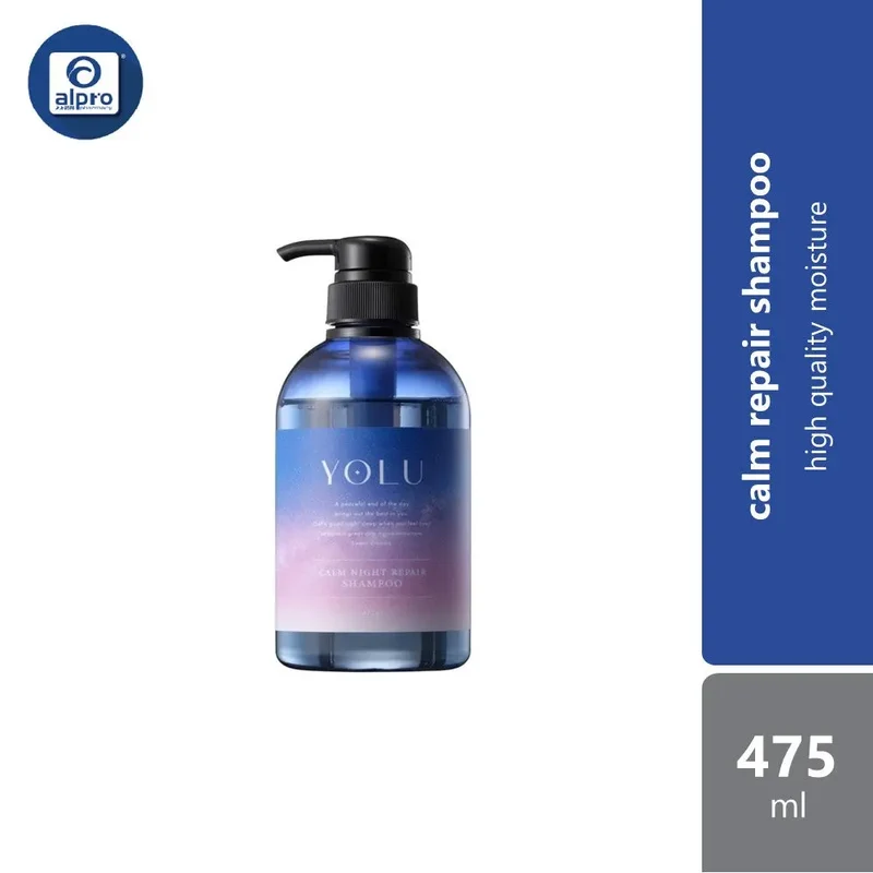 YOLU Calm Night Repair Shampoo 475ml | Overnight Repair
