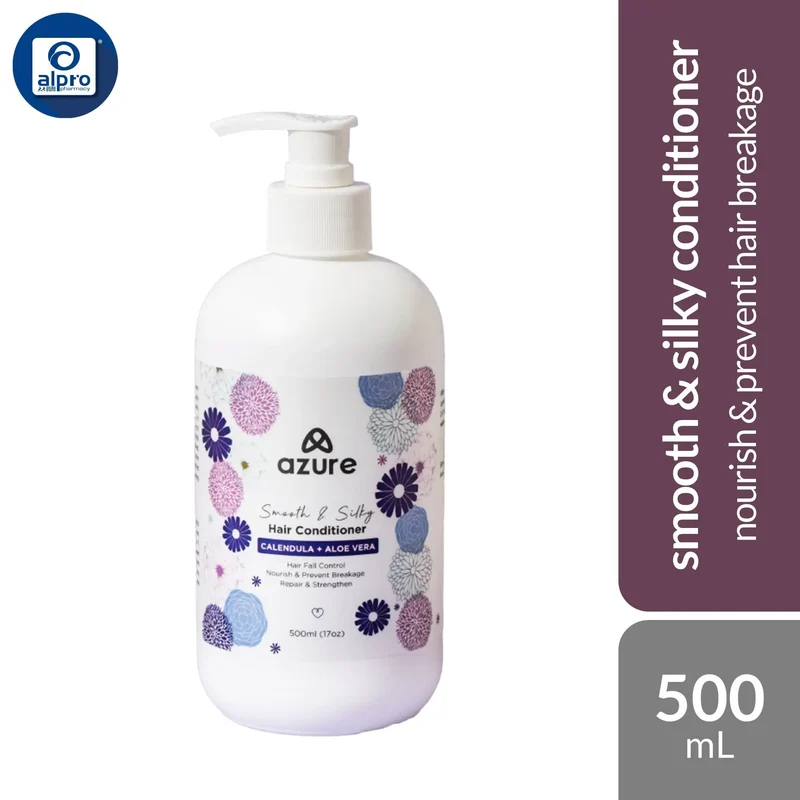 Azure Smooth & Silky Hair Conditioner 500mL | Nourish & Prevent Hair Breakage