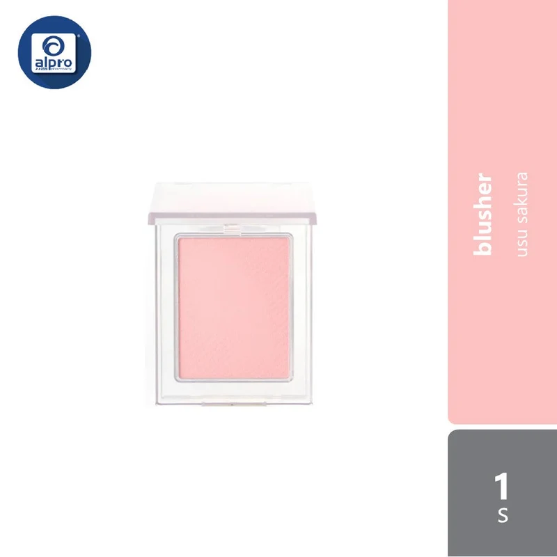 iromikke Single Pearl Blusher 1s (Usu Sakura/Coral Peach/Opera Mauve/Toki Iro)