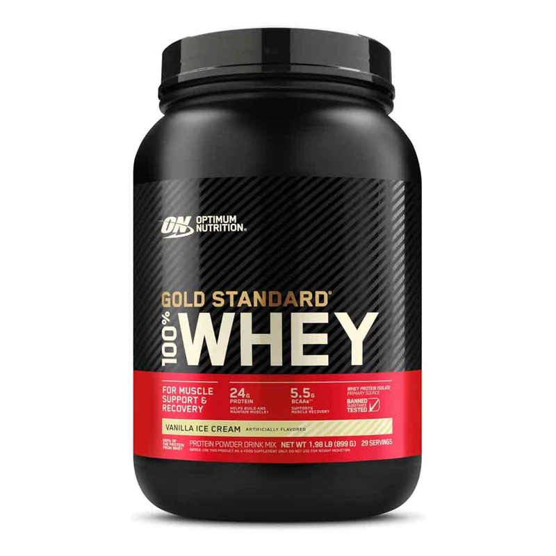 Optimum Nutrition Gold Standard 100%whey Vanilla Ice Cream 899g