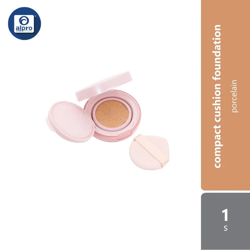 iromikke Compact Cushion Foundation 1s | (Porcelain/Pink Ocher/Warm Beige)