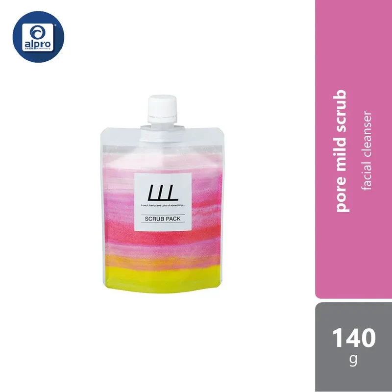 LLL 3 Way Pore Mild Scrub 140g | Non-Foaming