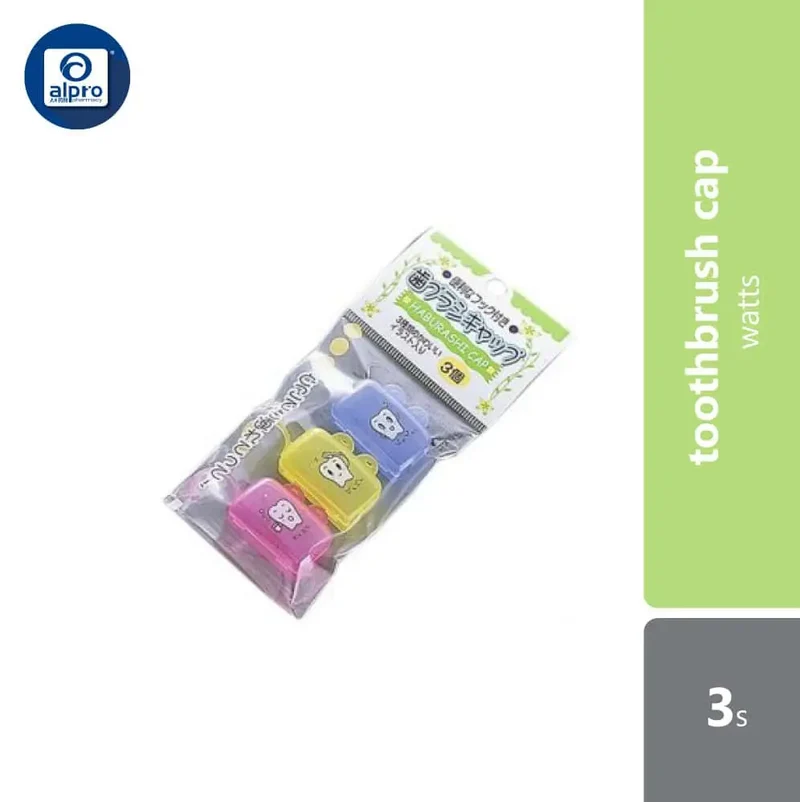 Watts Toothbrush Cap 3s