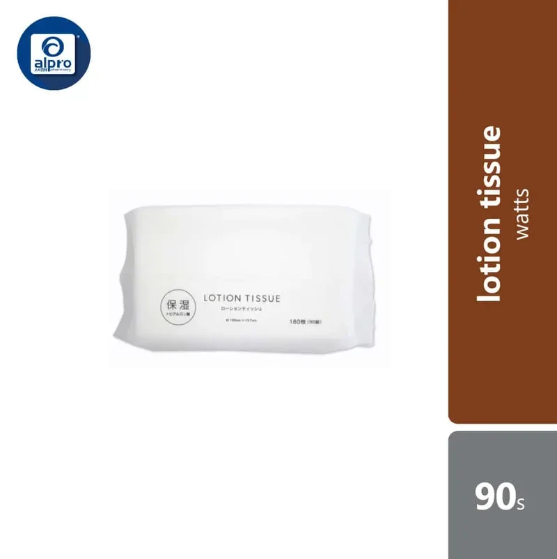 Watts Lotion Tissue 90s