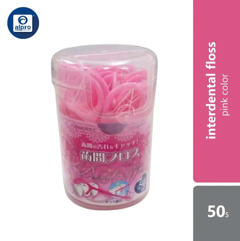 Watts Interdental Floss Pink 50s