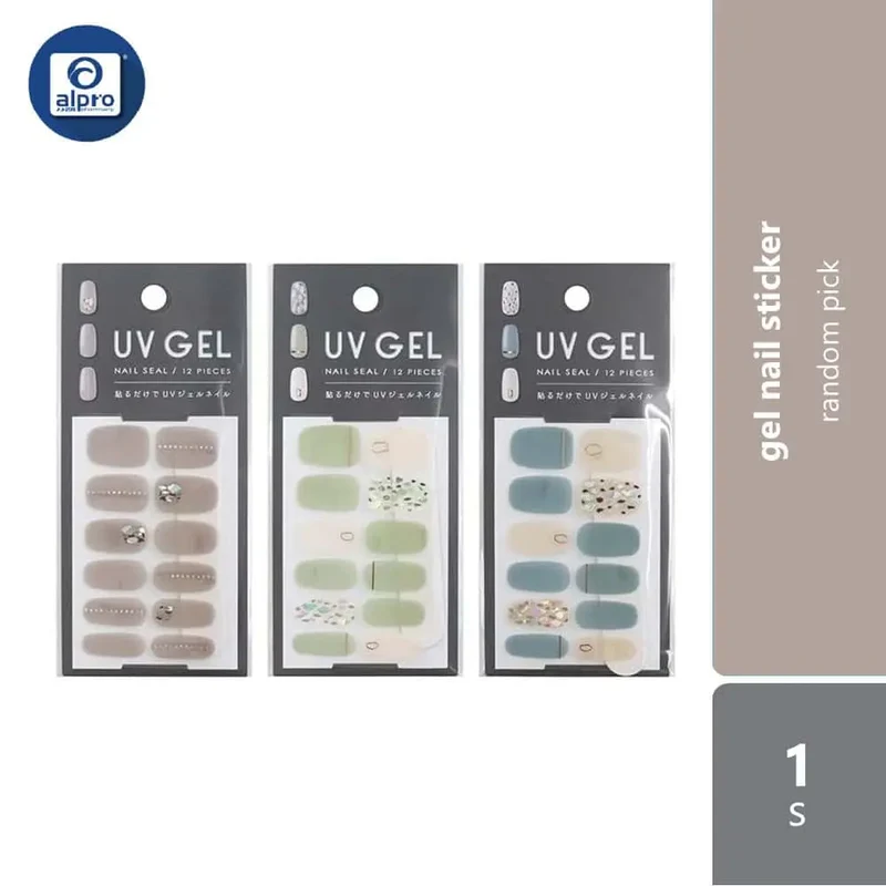 WATTS Gel Nail Sticker 2106-HAB Random Pick 1s