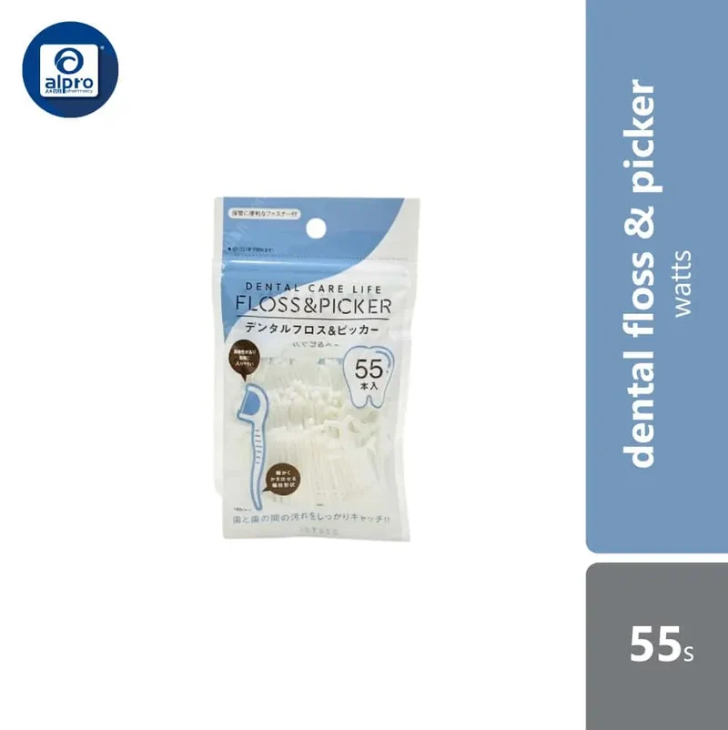 Watts Dental Floss & Picker 55s