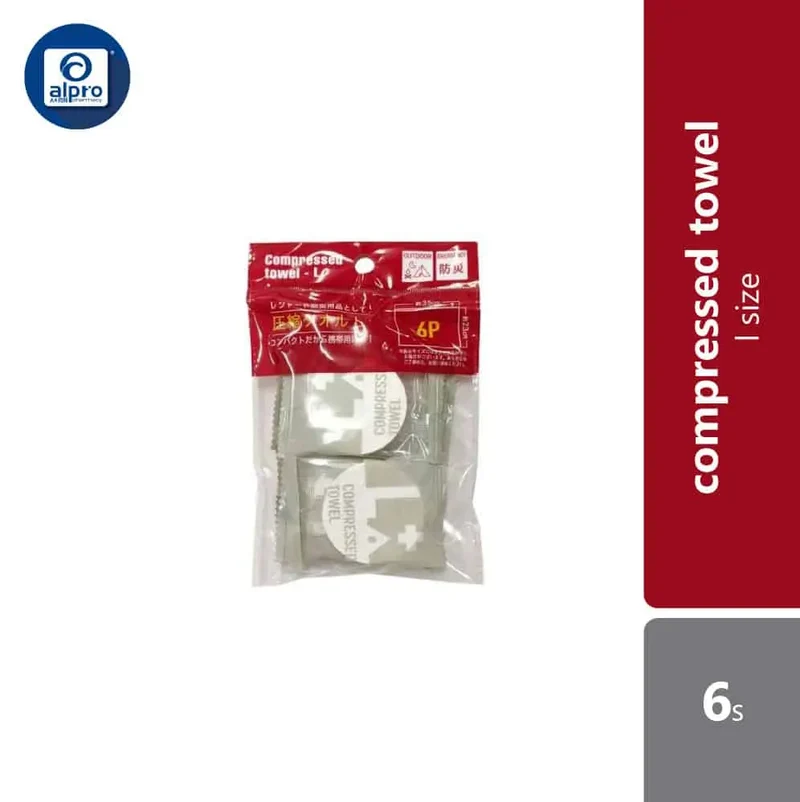 Watts Compressed Towel L Size 6s