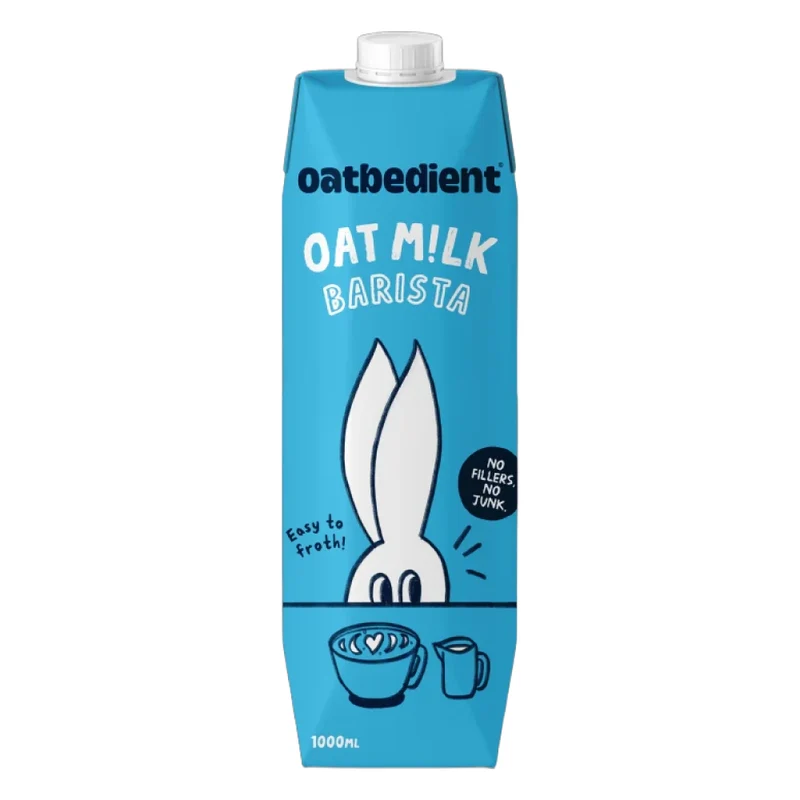 Oatbedient Oat Milk (Barista/ Chocolate) 1L | Smooth & Creamy with Natural Sweet