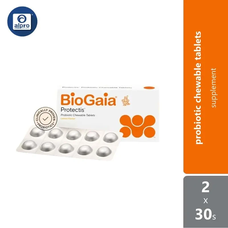 Biogaia Chewable Probiotic 2x30s