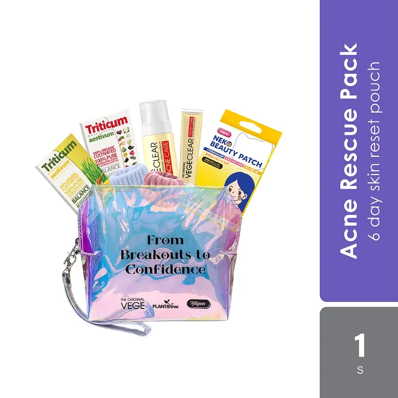 The Original Vegeclear Acne Rescue Pack 6-Day Skin Reset