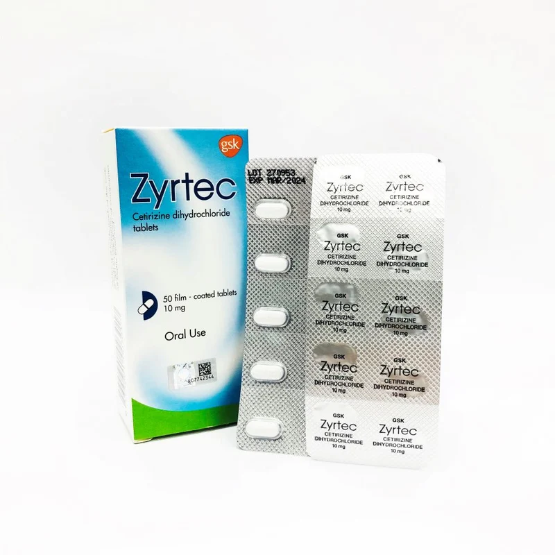 Zyrtec 10mg 5x10s