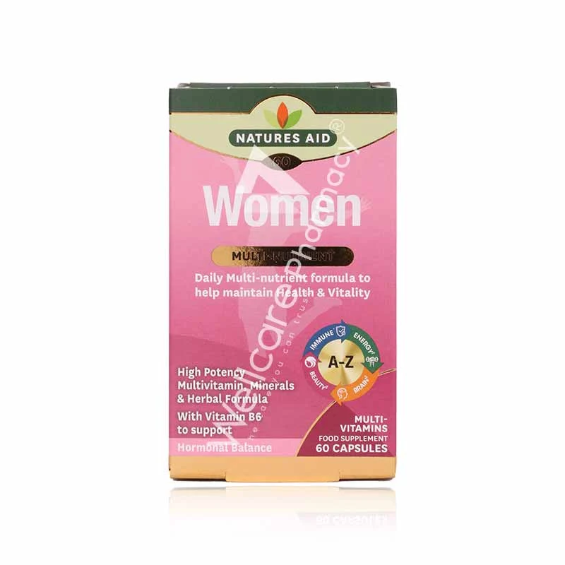 Natures Aid Women Multi-Nutrient Capsules 60'S