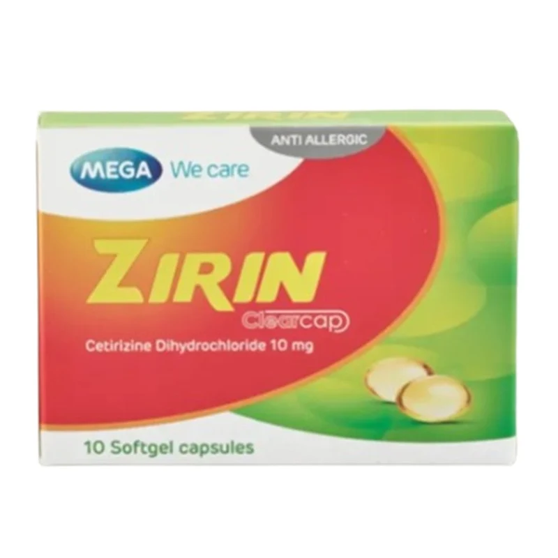 ZIRIN SOFTGEL 10MG 10S