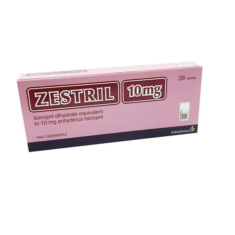Zestril 10mg 2x14s