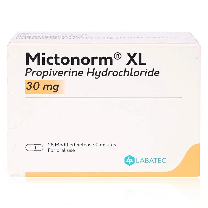 Mictonorm Xl 30mg Capsules 28'S