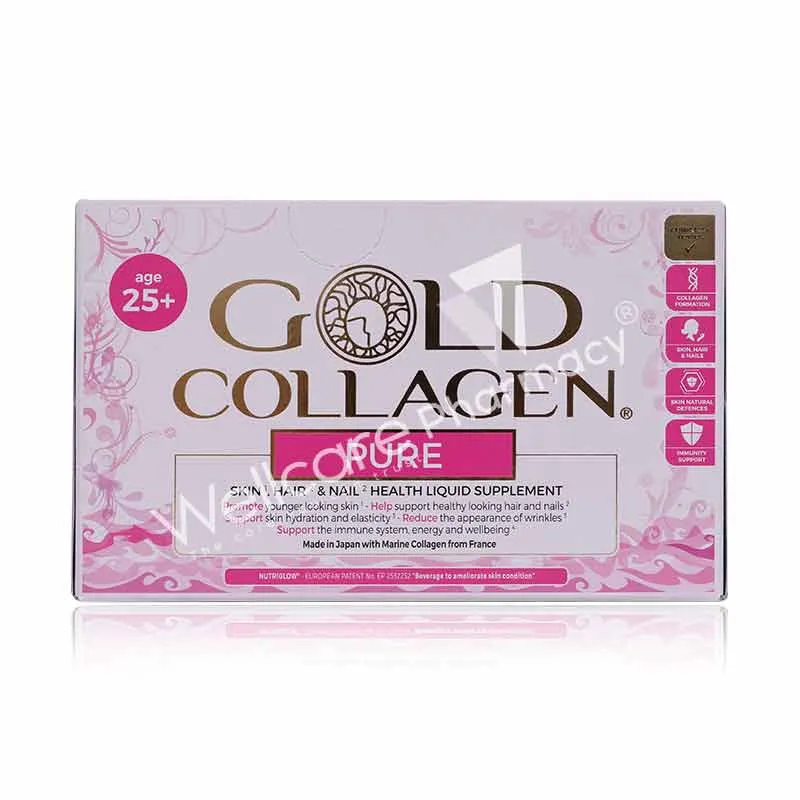 Gold Collagen Pure Liquid Vials 10x50ml