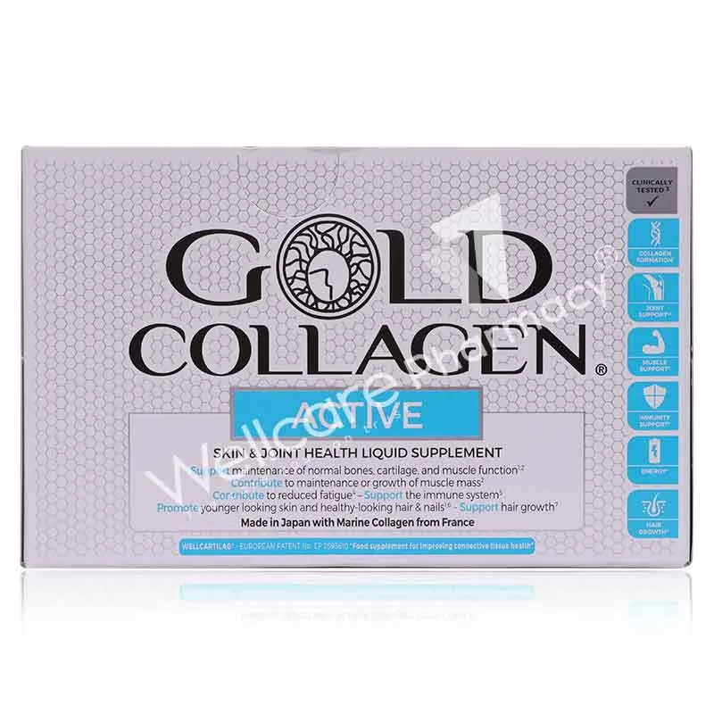 Gold Collagen Active Liquid Vials 10x50ml