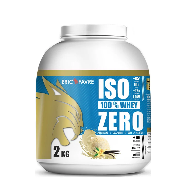 Eric Favre 100% Whey Protein Iso Zero Vanille 2kg