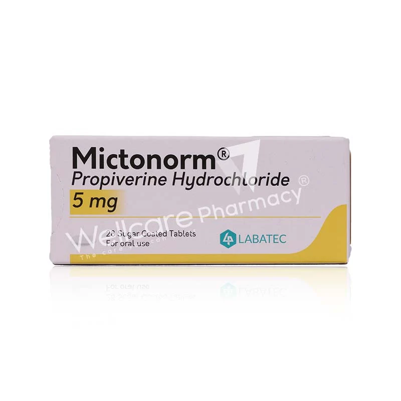 Mictonorm 5mg Tablets 28'S