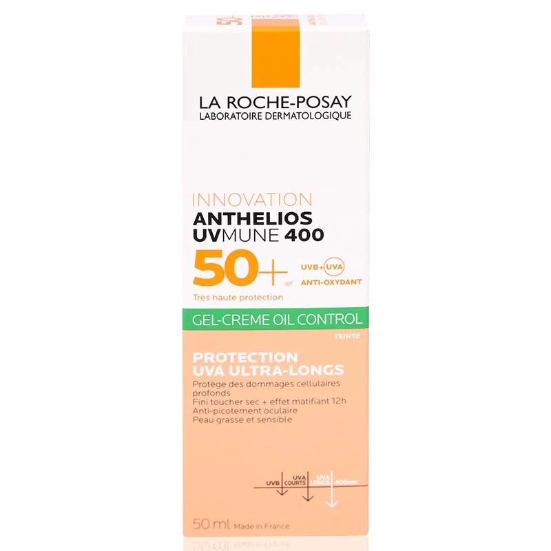 La Roche Posay Anthelios Uvmune400 Spf50+ Tinted Oil Control Gel Cream 50ml