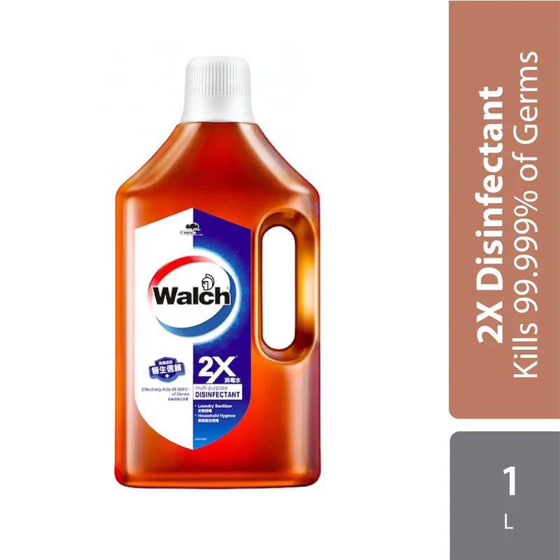 Walch Multi-purpose Disinfectant 1L | For Laundry, Household Cleaning & Wound Cut
