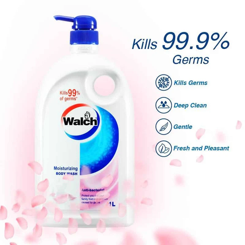 Walch Multi-antibacterial Body Wash 1l - Moisturizing Type
