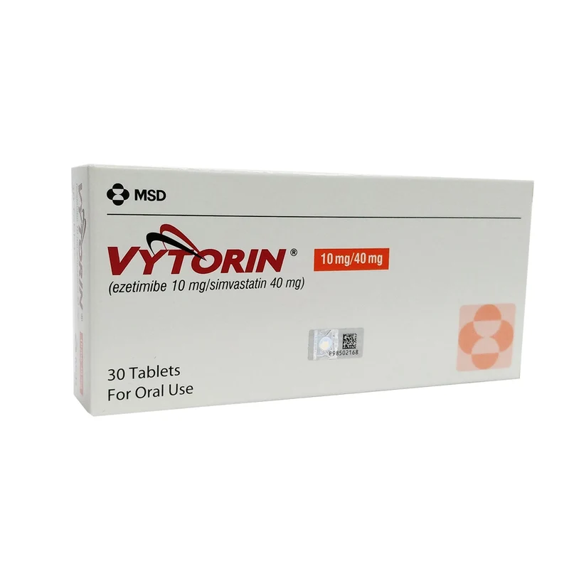 *VYTORIN 10/40MG 10S