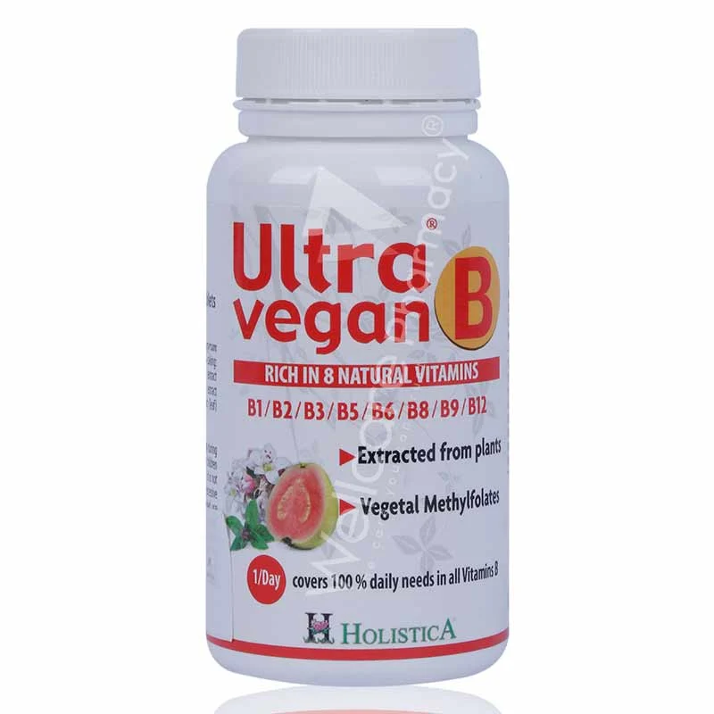 Holistica Ultra Vegan B Tablets 30'S