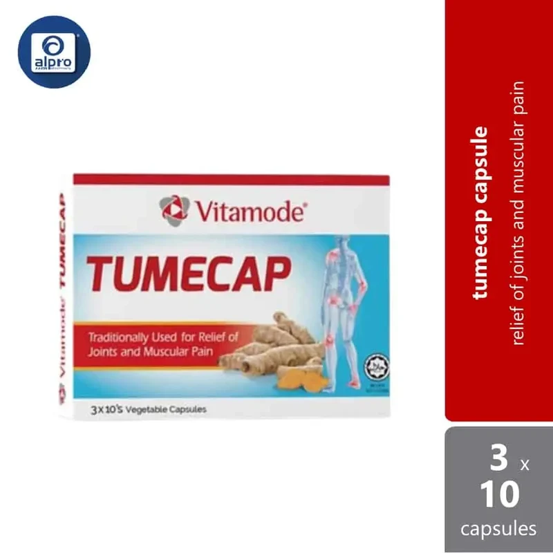 Vitamode Tumecap 30s | Relief of Joints and Muscular Pain