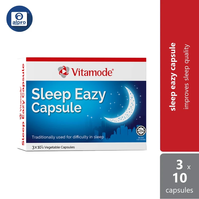 Vitamode Sleep Eazy Cap 3x10s| Improves Sleep Quality