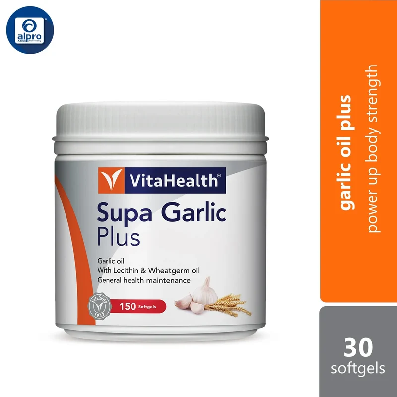 Vitahealth Supa Garlic Plus 150s | Power Up Body Strength