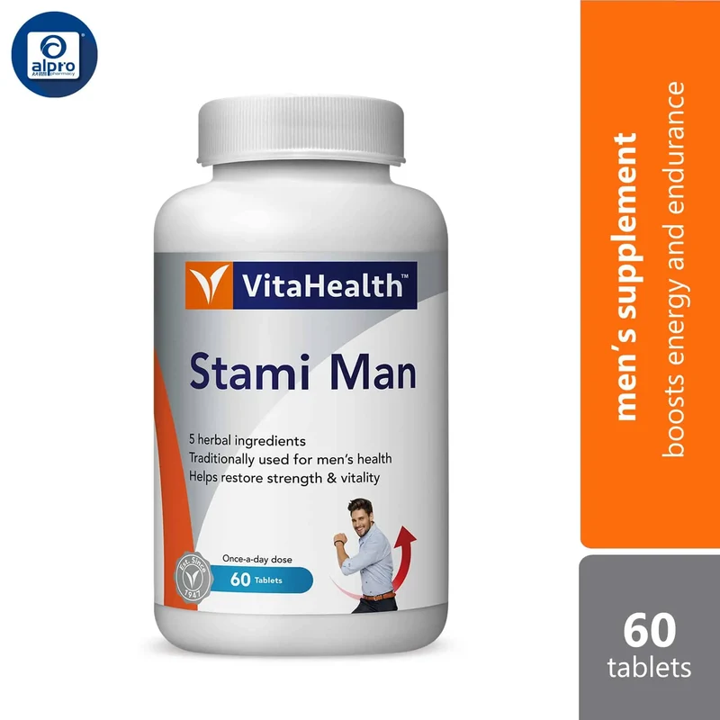 Vitahealth Stami Man 60s | Boosts Energy and Endurance