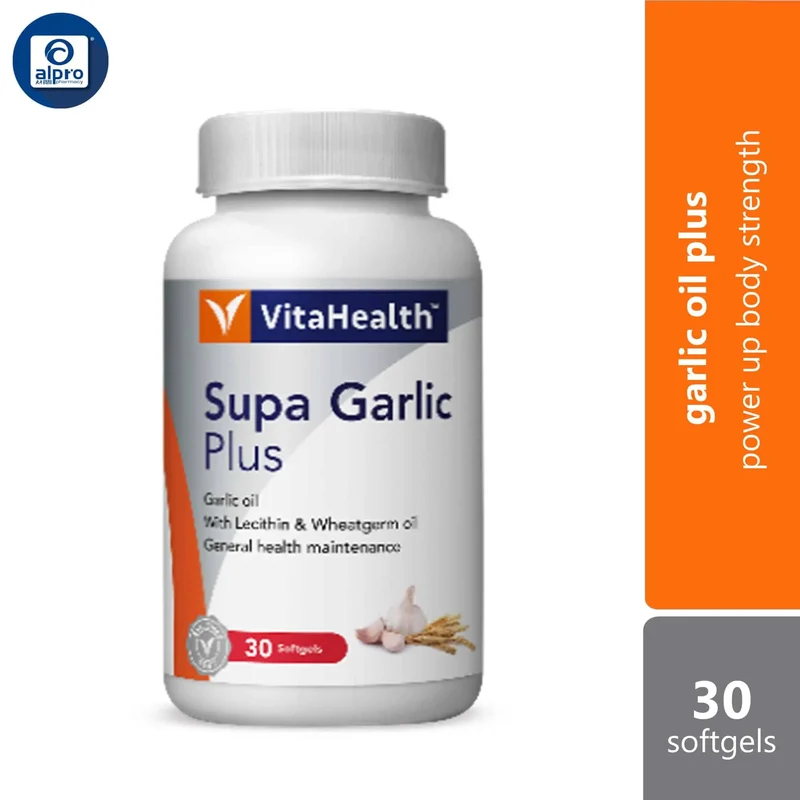 Vitahealth Supa Garlic Plus 30s | Power Up Body Strength