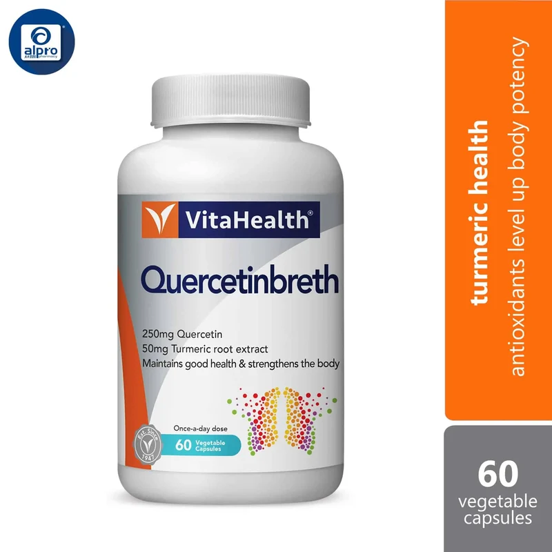 Vitahealth Quercetinbreth Cap 60s | Antioxidants Level Up Body Potency
