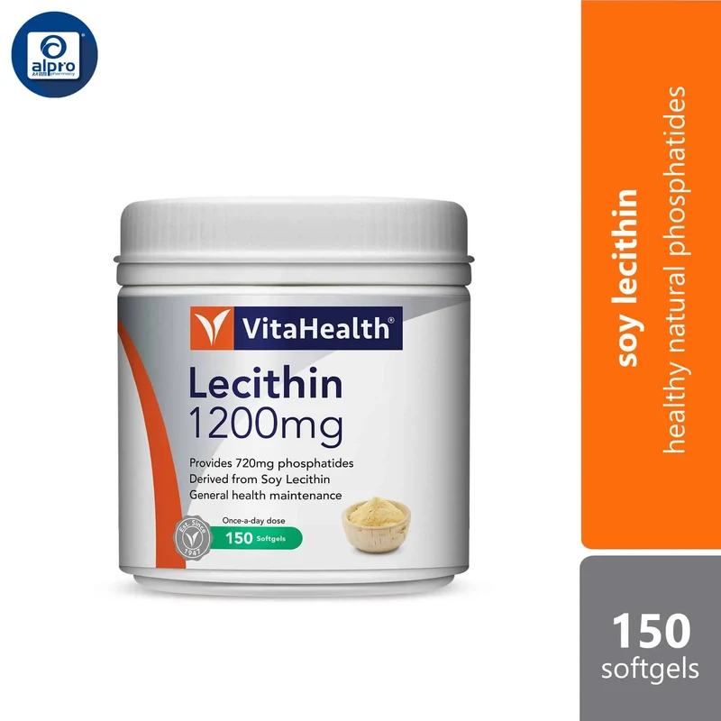 Vitahealth Lecithin 1200mg 150s | Healthy Natural Phosphatides