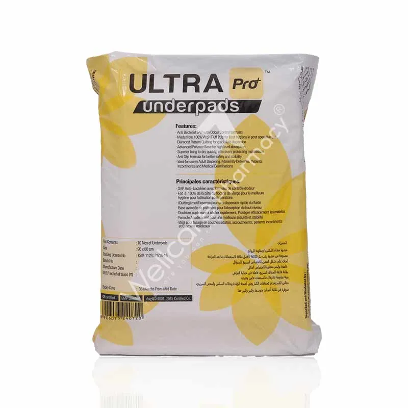 Ultra Pro+ Under Pads 90x60cm 10'S