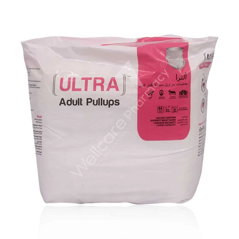 Ultra Adult Pullups Xl 10'S