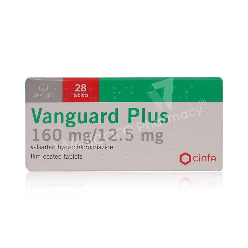 Vanguard Plus 160/12.5mg Tab 4x7 28'S