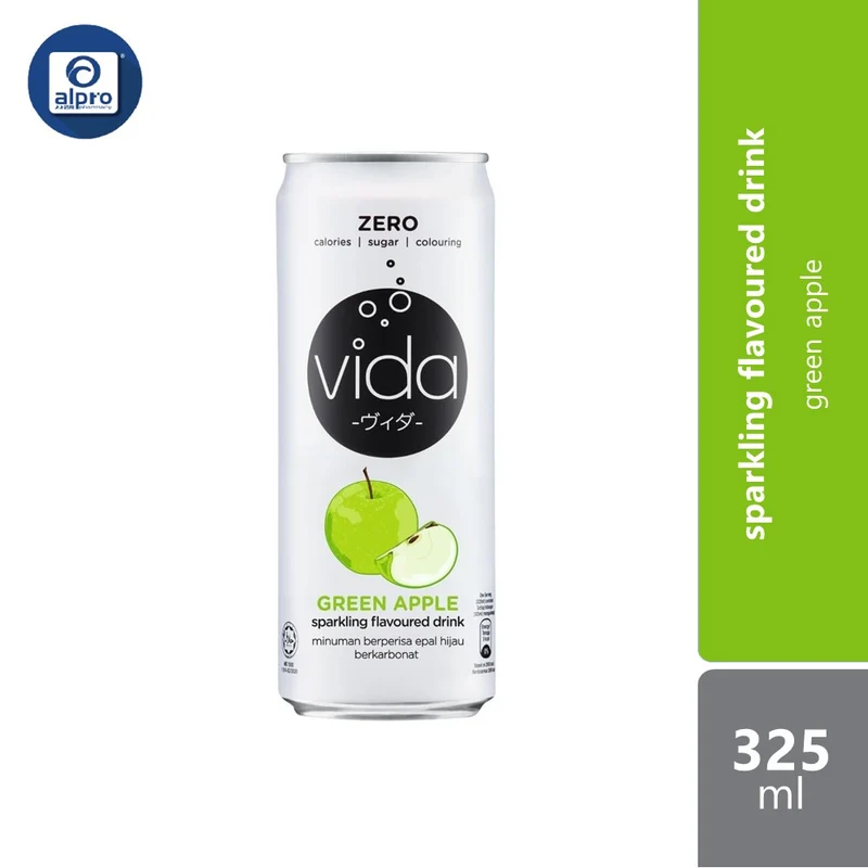 Vida Zero Green Apple 325ml 1s