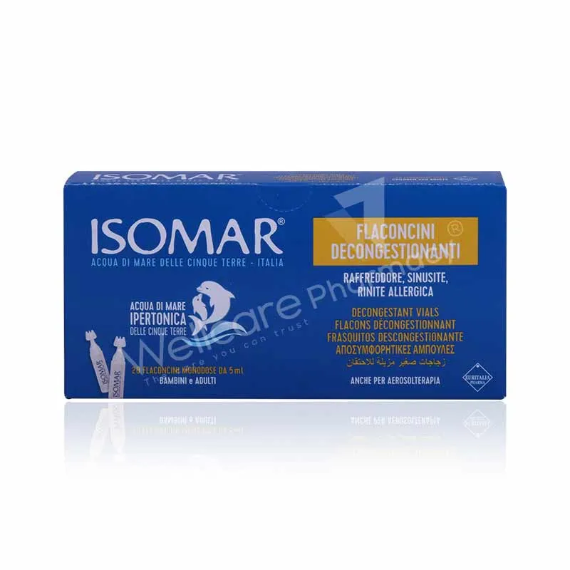 Isomar Decongestant Vials 20x5ml