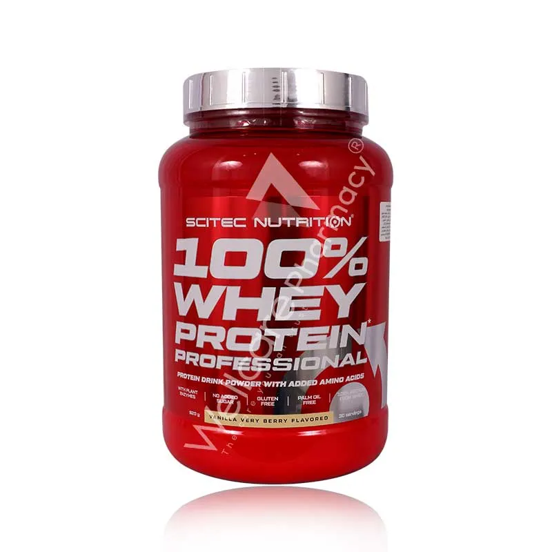 Scitec Nutrition 100% Whey Protein Vanilla Very Berry 920gm