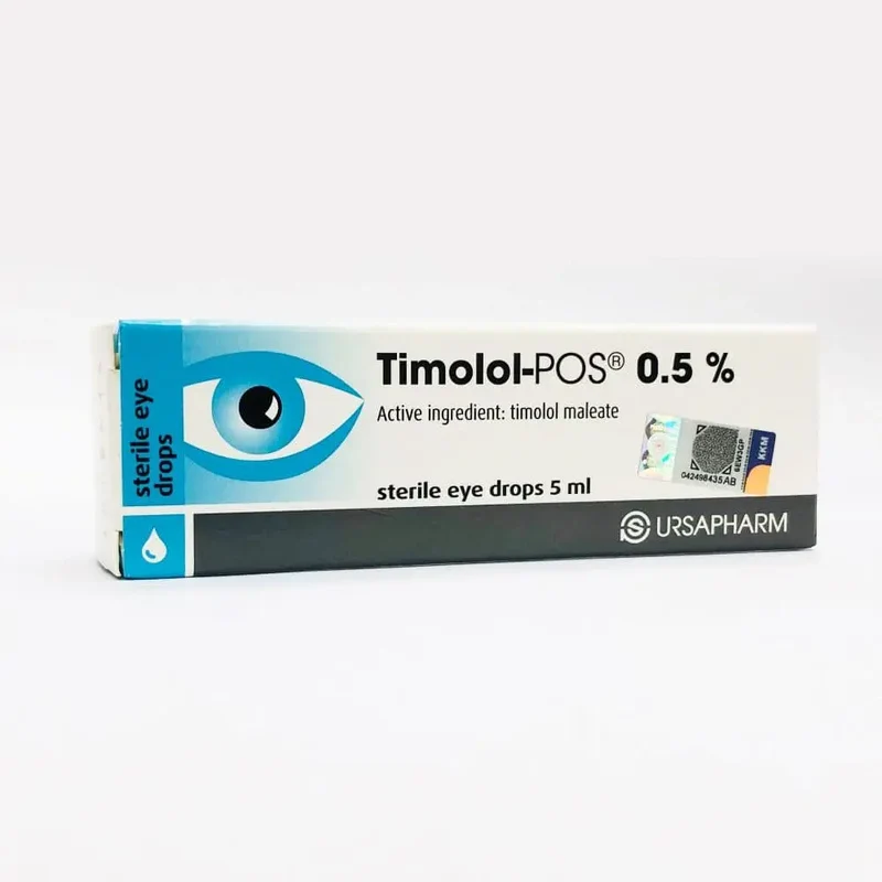 Timolol-pos 0.5% Eye Drop 5ml